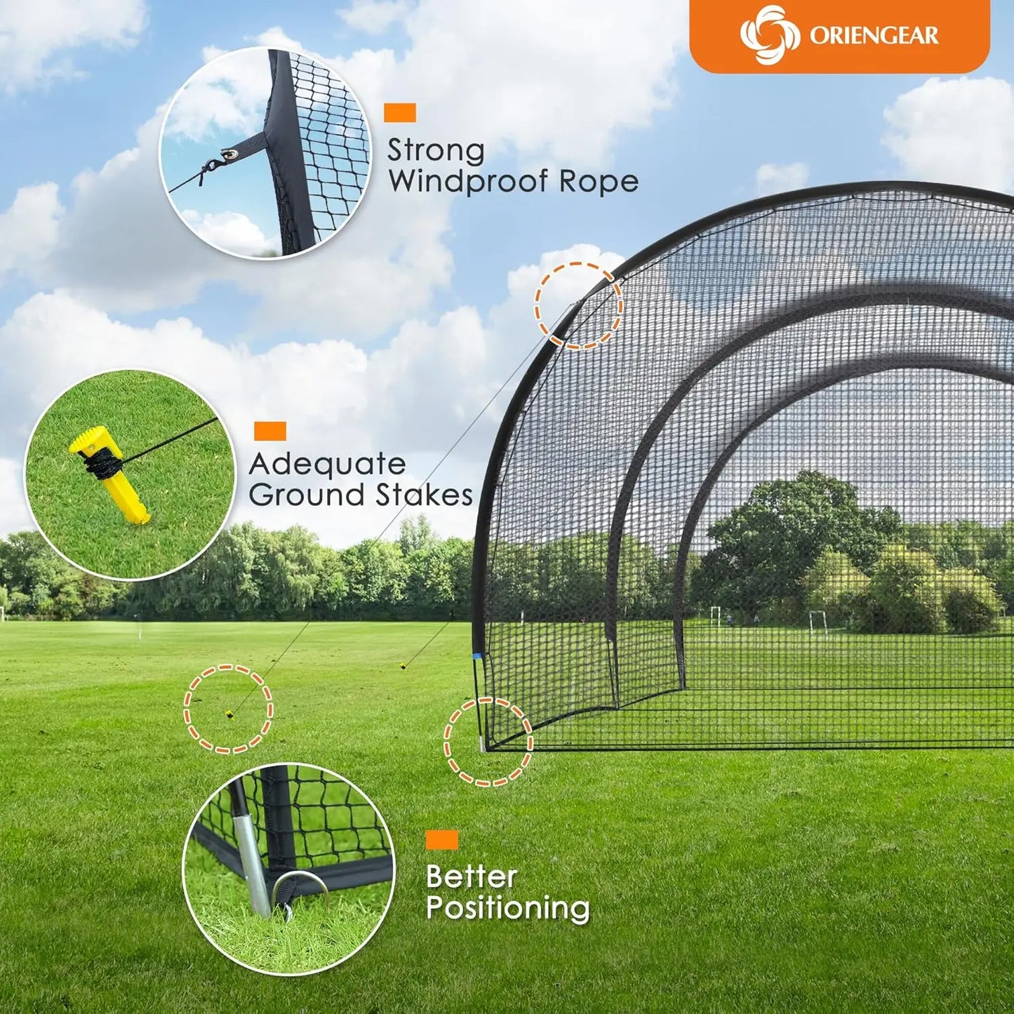 Batting Cages 20&30ft for Backyard