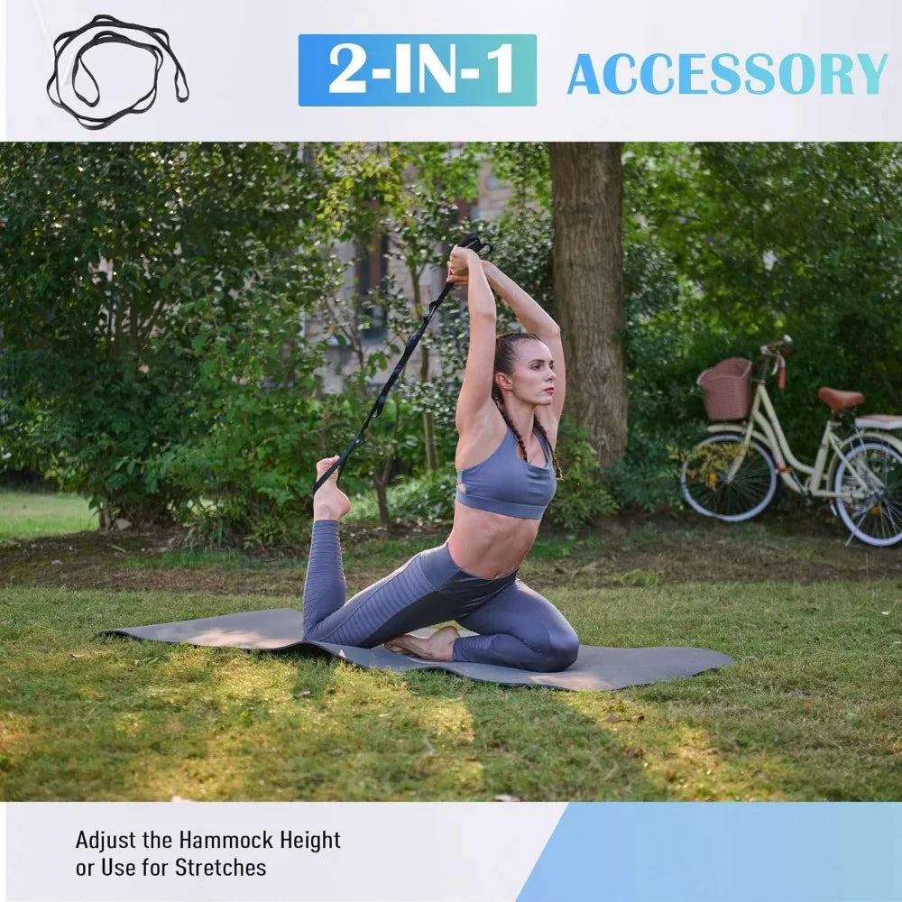Aerial Yoga Swing Sling Hammock Kit Set
