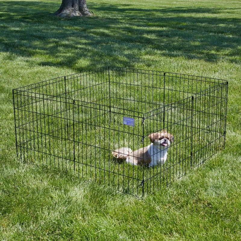 Foldable Metal Exercise Pet Dog Playpen