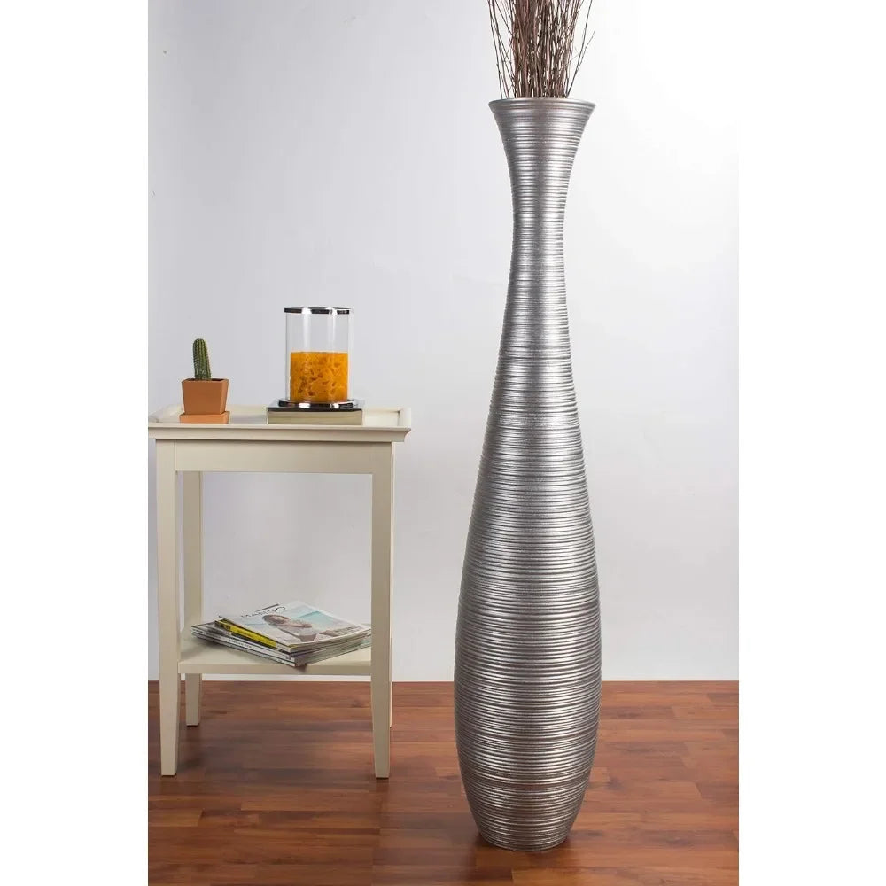 Vase Silver Home Decoration