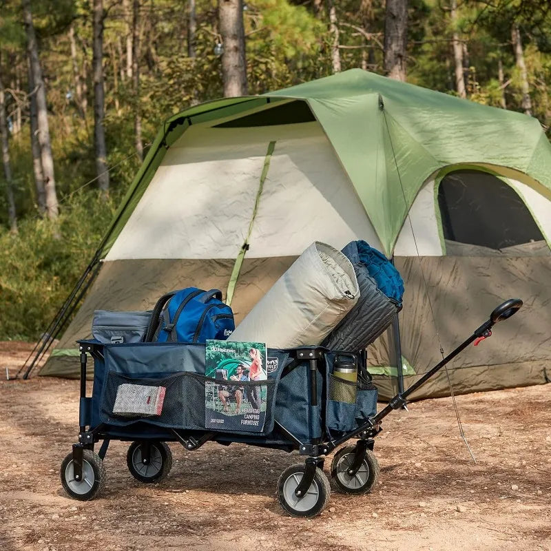 Camping cart Collapsible Outdoor Folding Wagon