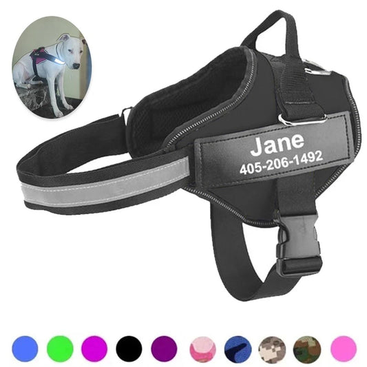 Dog Harness Adjustable Pet Walking Dog for Small Large Dogs