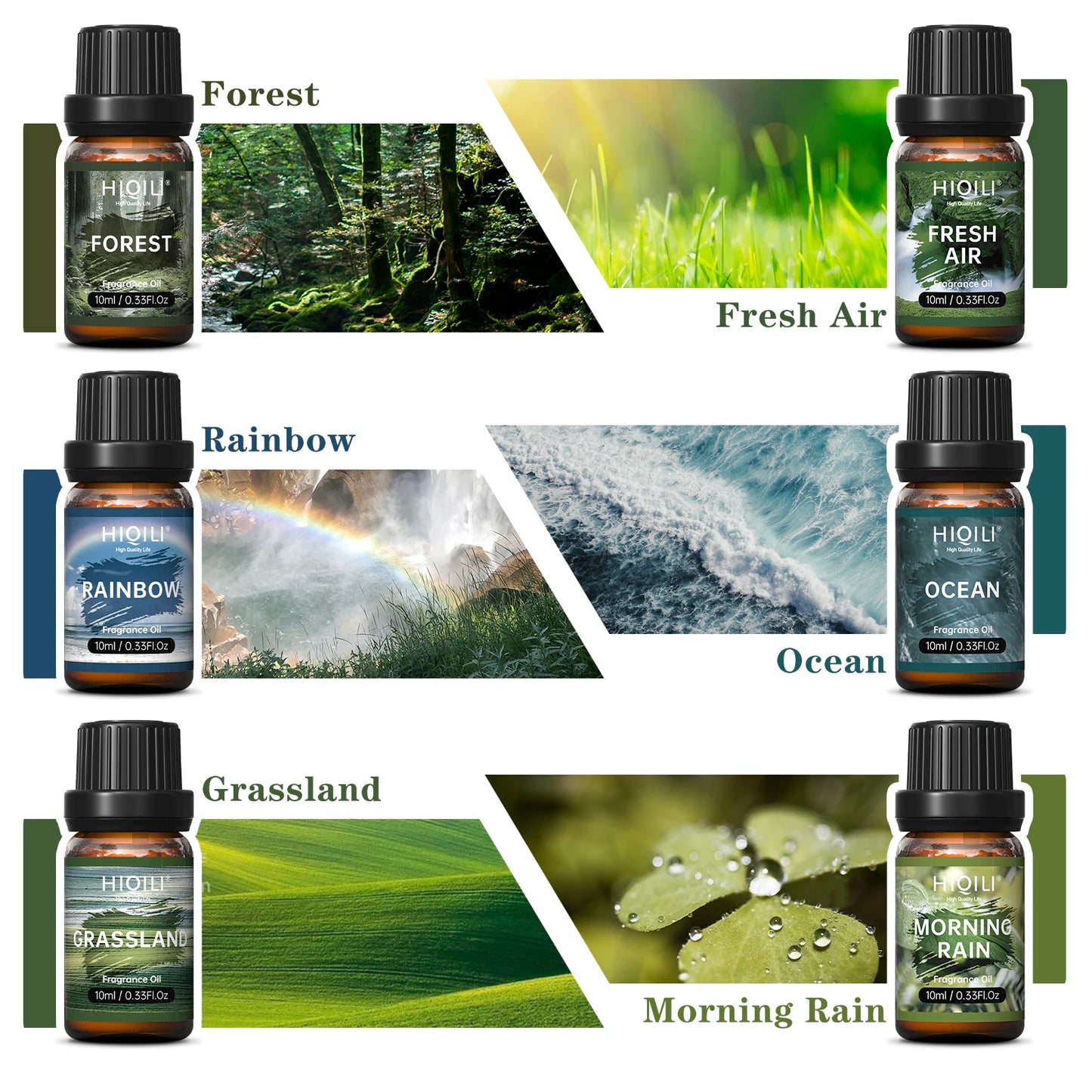 Fragrance Oils Set-Nature Theme Gift Set