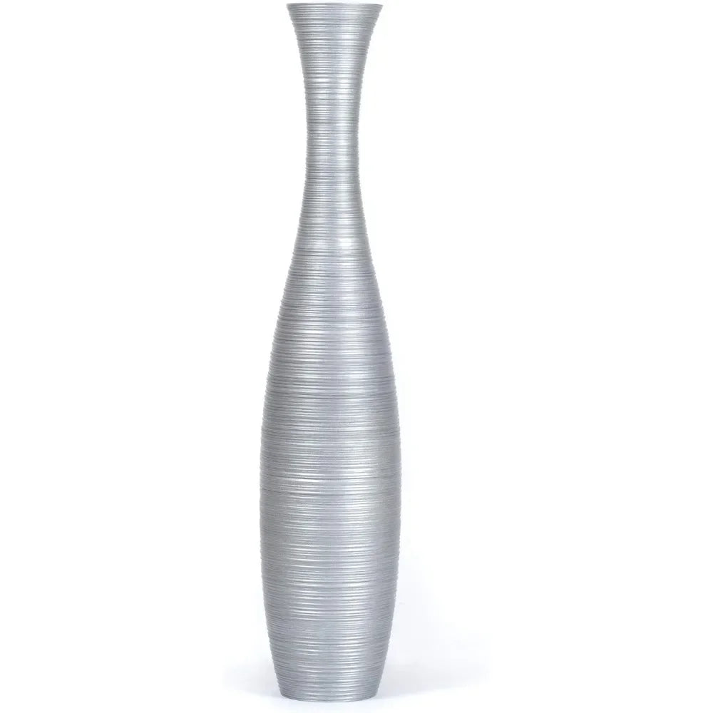 Vase Silver Home Decoration