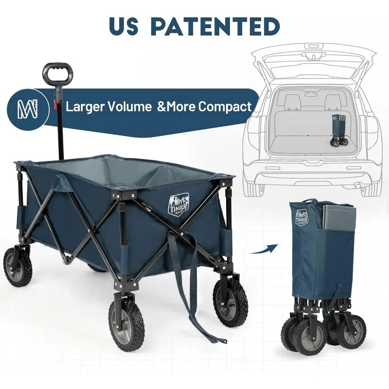 Camping cart Collapsible Outdoor Folding Wagon