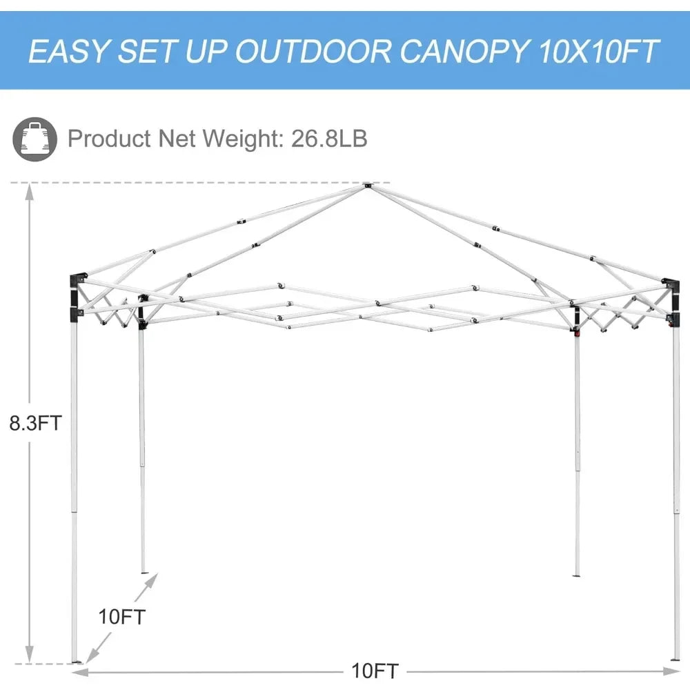 canopy,10x10 Pop Up Canopy Tent Easy Set-up